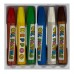 Олівці кольорові 6 шт Oil Pastels WL1806 воскові 6 кольорів