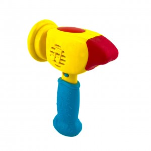 Іграшка стукалка Музичний молоточок Limo Toy M0284 звукові ефекти 15 см різнобарвний
