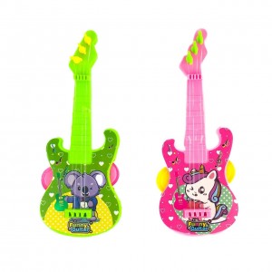 Іграшкова гітара K04 зі звуковими ефектами 15 см мікс