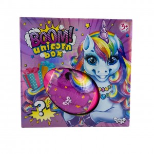 Набір для дитячої творчості Boom Unicorn Box багатофункціональний