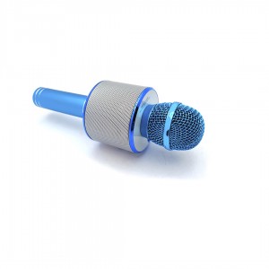 Мікрофон караоке HAND HELD KTV WS-858 голубий