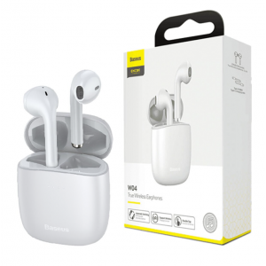 Навушники Baseus Encok True Wireless Earphones W04 White (2022 Edition) new