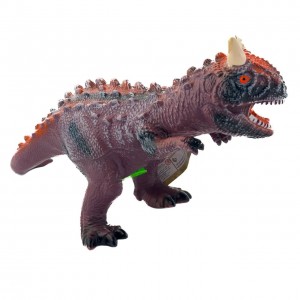 Ігрова фігурка Динозавр 663 зі звуковими ефектами 15 см коричневий