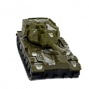 Іграшковий танк JP040 рухлива башня метал 7 см хакі