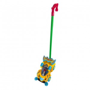 Іграшка-каталка Автомобіль з ручкою 35 см різнобарвний