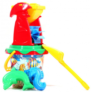 Іграшковий набір для піску Млин 6 предметів Technok 1387 різнобарвний