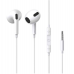 Навушники Baseus Encok 3.5mm lateral in-ear Wired Earphone H17 White new