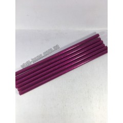 Клей для термопістолетів кольоровий з глітером 1,1-30 Рожевий
