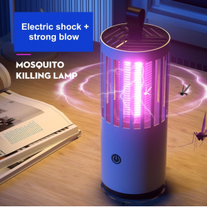 Лампа-пастка для комарів Побутова із зарядкою від BG-003 Usb 5W 1001 MOSQUITO LAMP, портативна new