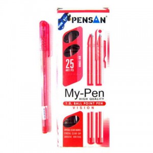 Ручка масл. MyPen крас  1,00mm (25) (2000)