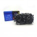 Світлодіодна гірлянда-нитка чорний дріт 200 LED Xmas рубінка 9 м 8 режимів синій