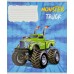 Зошит 12 аркушів клітинка # Поліграфіст 802 Monster Truck