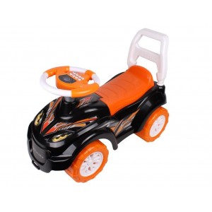 Машина-толокар дитяча Спайдер Technok Toys 6672 чорний з помаранчевий