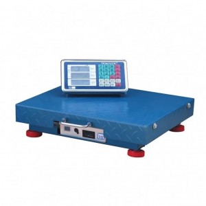 Ваги торговельні електронні до 600 кг Nokosonik NK-600 Wi-Fi точність 100 г синій