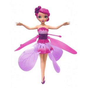Лялька Fairy RC Flying, літаюча фея, з зарядкою від USB, рожевий new