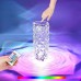 Нічник настільна лампа Crystal Rose Ambience з пультом 19.5 см RGB