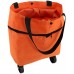 Візок-сумка для покупок, тканинна, з колесами, 5л, оранжевий