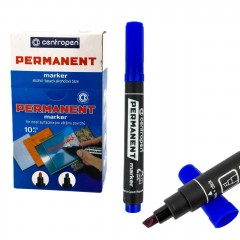Маркер перманентний синій Centropen 8576 Permanent 1-4 мм