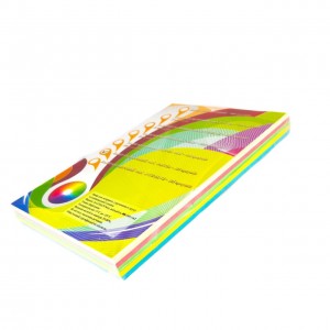 Папір форматний кольоровий А4 160 г/м2 (125 аркушів) пастель new
