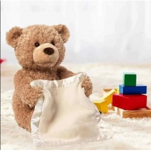 Дитяча інтерактивна плюшева іграшка для малюка Ведмедик Пікабу 30 см
