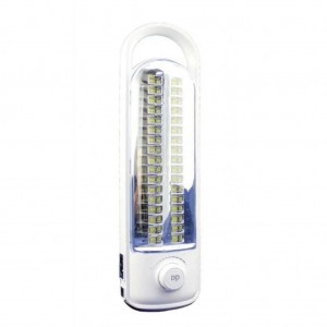 Ліхтар-лампа кемпінговий акумуляторний LED DP-7161B 6.8 Вт портативний білий