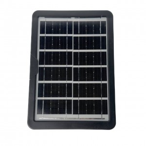 Зарядний пристрій із сонячною панеллю CCLamp CL-680 8W 6V чорний