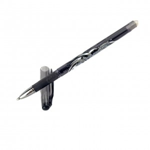 Ручка гелева чорна CR-707F пиши-стирай 0.5 мм