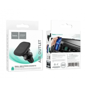 Тримач для мобільного HOCO H29 Brilliant magnetic car holder(air outlet) Black new