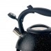 Чайник з свистком чорний граніт Фоно V 3 л