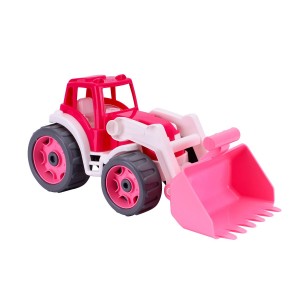 Іграшковий трактор Technok Toys 8195 рухливий ківш пластик 36 см рожевий