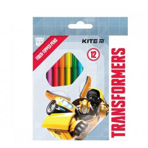 Фломастеры 12цв Kite TF21-047 Transformers