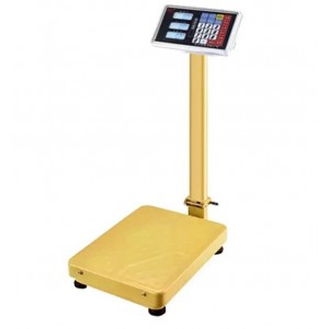 Ваги торговельні електронні до 100 кг ВІТЕК YZ-909-G5 точність 2 г жовтий