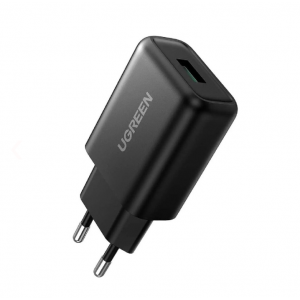 Зарядний пристрій UGREEN CD122 QC3.0 USB Fast Charger EU (Black) (UGR-70273) new