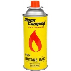 Газовий балон туристичний ALPEN Camping 227 г 400 мл -10°C+40°C Польща