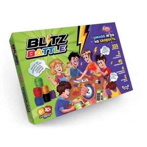 Настільна гра Danko Toys 07-83 Blitz Battle від 2х гравців для дітей та дорослих