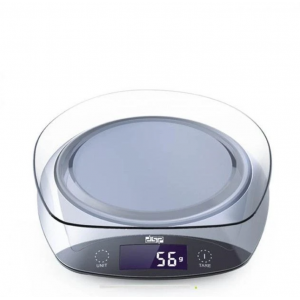 Ваги кухонні електронні до 3 кг DSP KD-7003 точність 1 г сріблястий