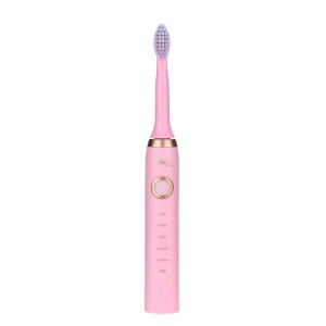 Електрична зубна щітка Shuke SK-601 4 насадки рожевий