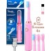 Електрична зубна щітка Shuke SK-601 4 насадки рожевий