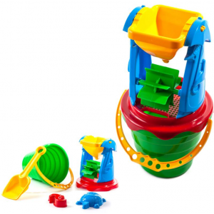Іграшковий набір для піску Млин 6 предметів Technok 1370 різнобарвний
