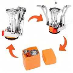 Плитка міні під газовий балончик Piezo Micro Stove new