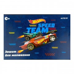 Альбом для малювання 24 аркуші А4 100 г/м2 Kite HW22-242 Hot Wheels