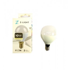 Z-LIGHT LED Лампа "шарик" G45 ZL 14510144 10w 4000k E14