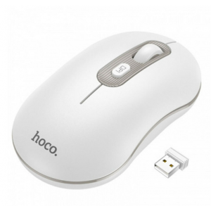 Миша Hoco GM21 Platinum 2.4G business wireless mouse White Gray new