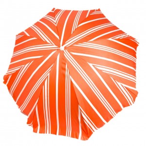 Пляжна садова парасолька 1.8 м ProBeach Смужки Червоні Anti-UV з нахилом та чохлом різнокольоровий new