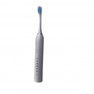 Електрична зубна щітка Sonic Toothbrush X-3 4 насадки білий