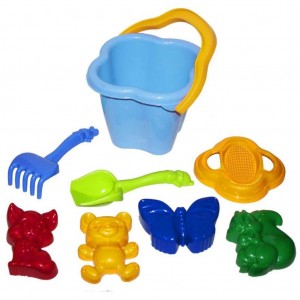 Іграшковий набір для піску 8 предметів Color Plast CP-0985 різнобарвний
