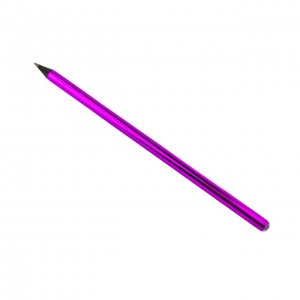 Олівець простий Metallic Color HB графітний з декоративним каменем мікс