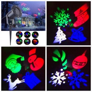 Лазерний проектор Snowflake Projection Lamp мульти
