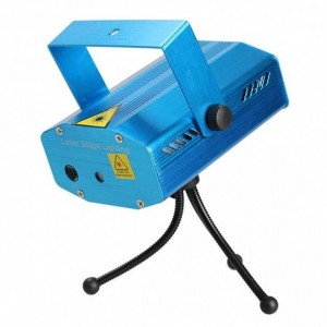 Лазерний проектор стробоскоп Mini Laser Stage Lighting