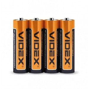 Батарейка Videx R6P/AA 1.5 В (60) (1200)